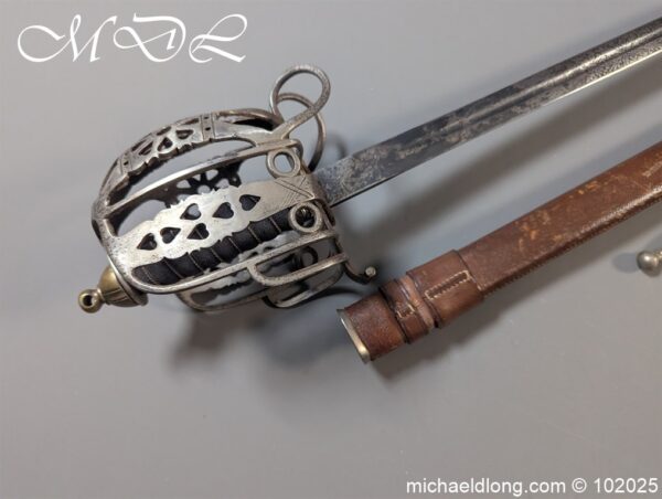 Kings Own Scottish Borderers Officers Sword - Image 31