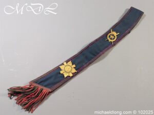 Royal Company of Archers Full Dress Sash