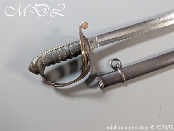 British Victorian Infantry Officer Sword - Image 2