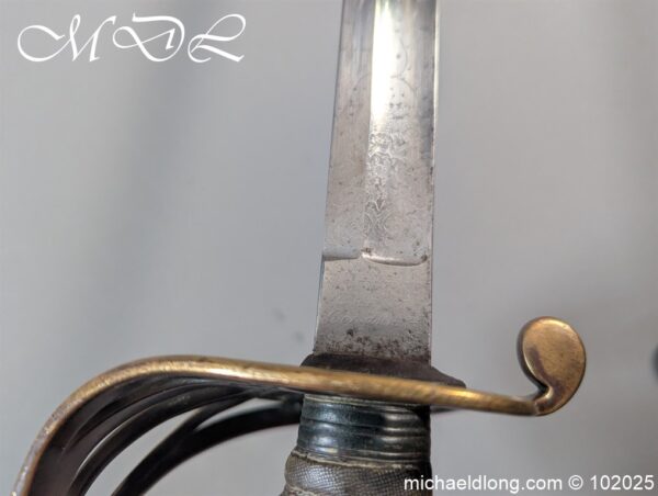 British Victorian Infantry Officer Sword - Image 15
