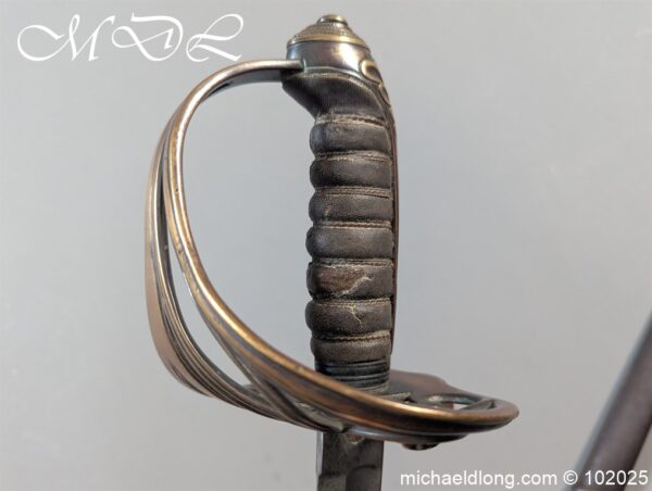 British Victorian Infantry Officer Sword - Image 12