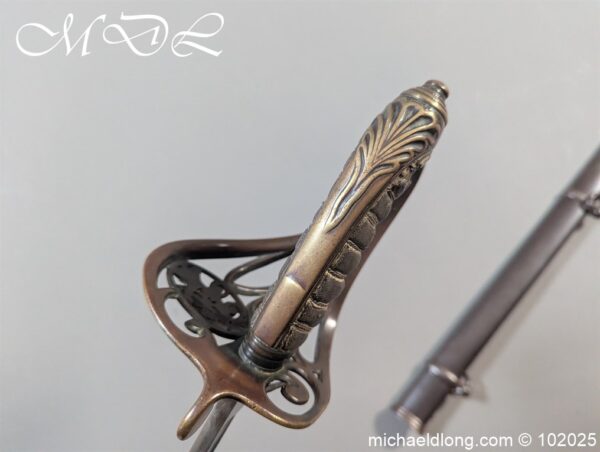 British Victorian Infantry Officer Sword - Image 7