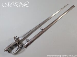 British Victorian Rifle Regiment Sword