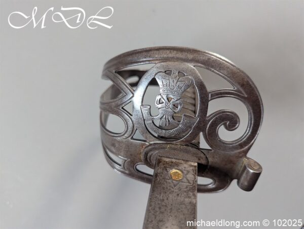 British Victorian Rifle Regiment Sword - Image 4