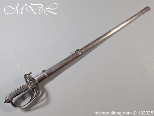 British Victorian Rifle Regiment Sword