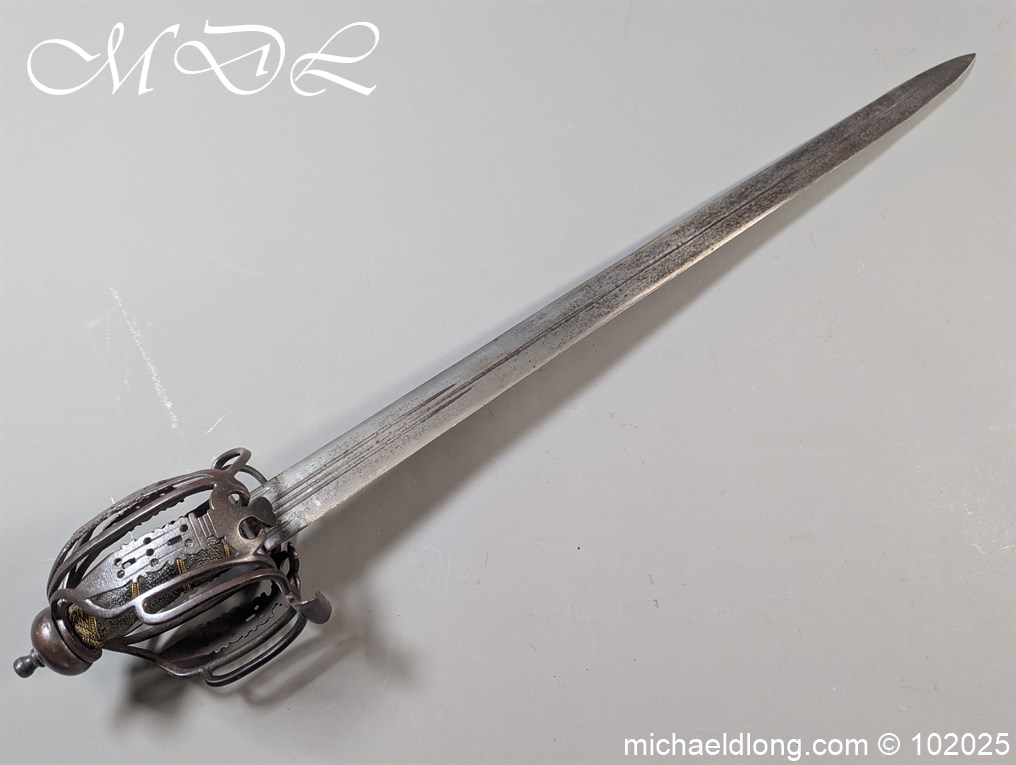 Scottish 18th Century Broad Sword - Image 26