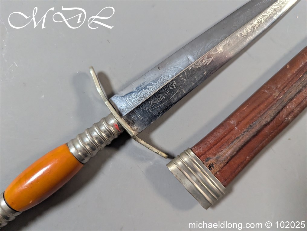 Continental Naval Dirk 19th Century - Image 19