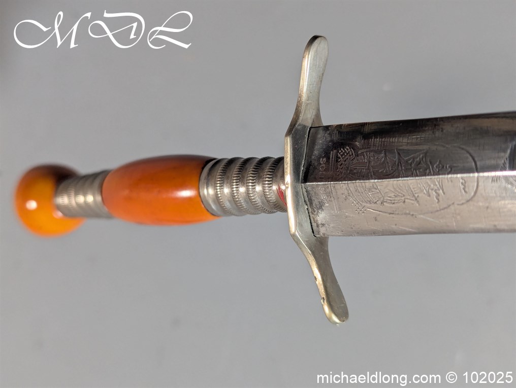 Continental Naval Dirk 19th Century - Image 6