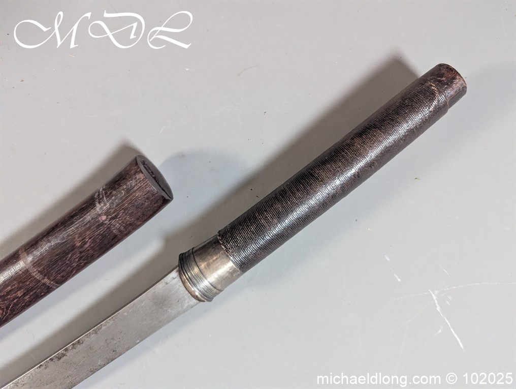 Burmese Dha 19th Century - Image 25