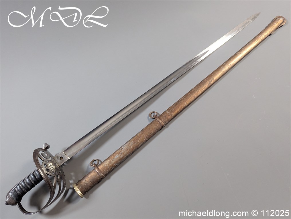 Victorian Scots Fusiliers Officers Sword by Wilkinson