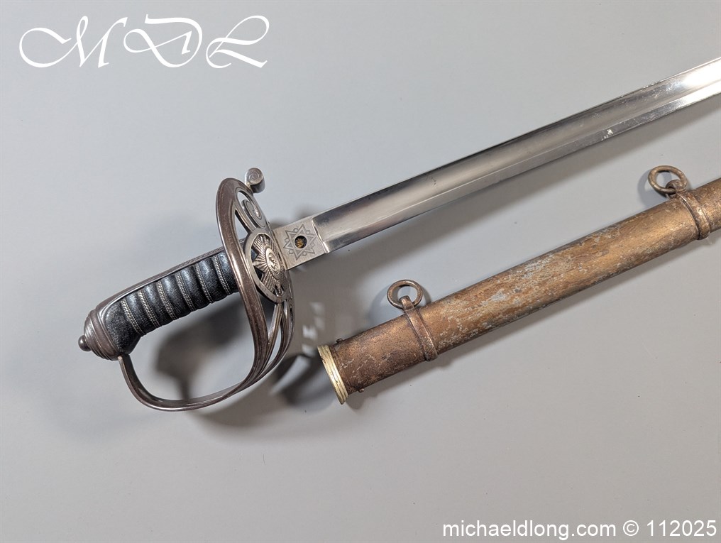 Victorian Scots Fusiliers Officers Sword by Wilkinson - Image 2
