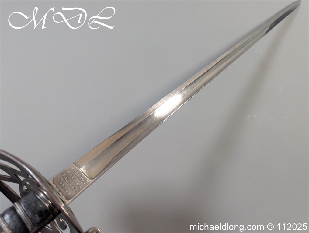 Victorian Scots Fusiliers Officers Sword by Wilkinson - Image 16