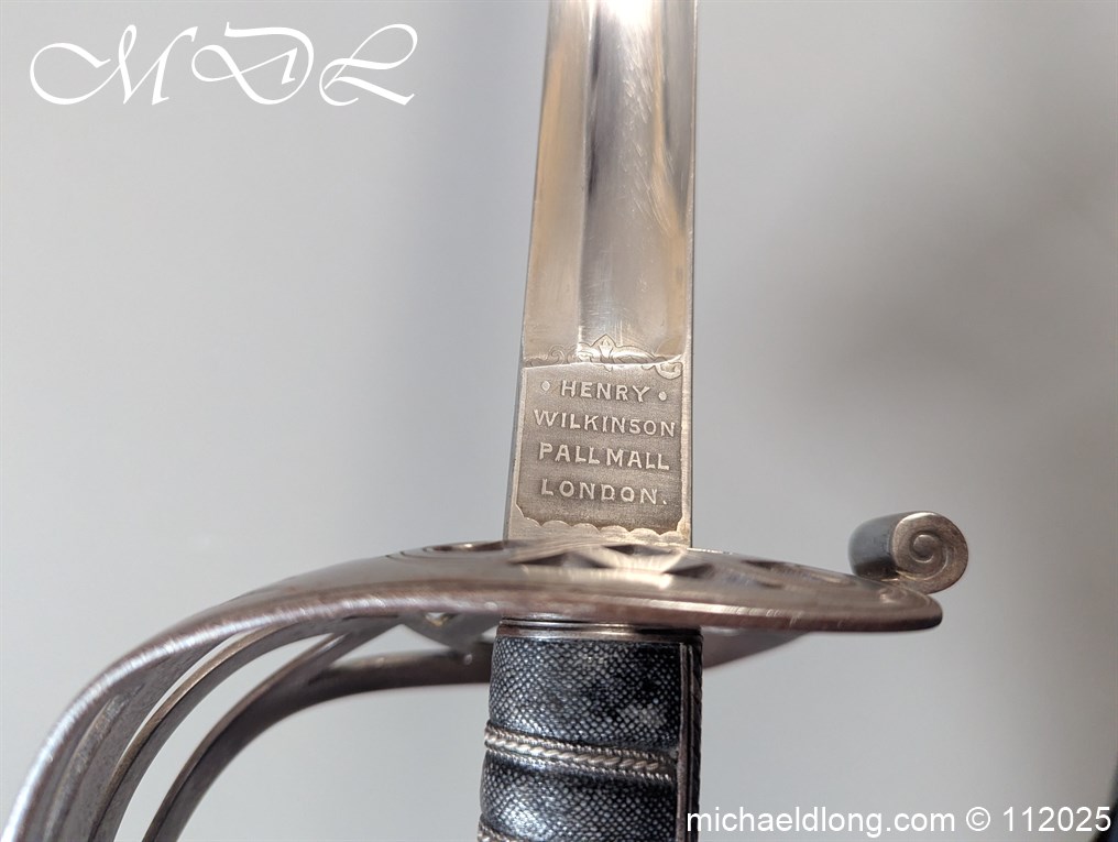 Victorian Scots Fusiliers Officers Sword by Wilkinson - Image 15