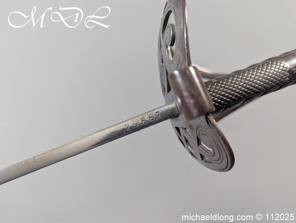 Victorian Scots Fusiliers Officers Sword by Wilkinson - Image 13