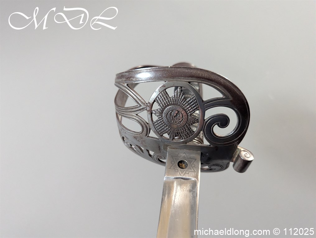 Victorian Scots Fusiliers Officers Sword by Wilkinson - Image 12