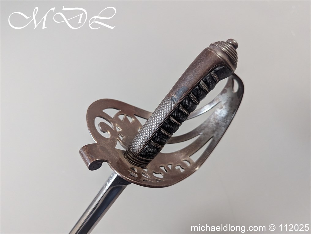 Victorian Scots Fusiliers Officers Sword by Wilkinson - Image 8