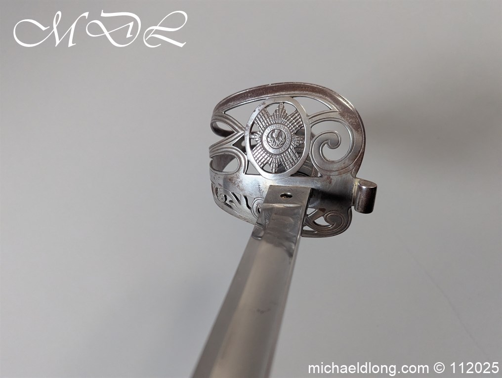 Victorian Scots Fusiliers Officers Sword by Wilkinson - Image 5