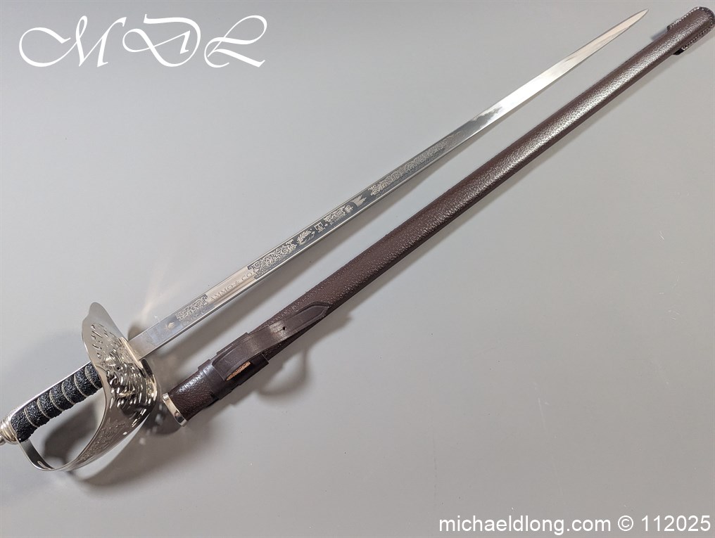 British ER 2 Royal Marines Officers Sword