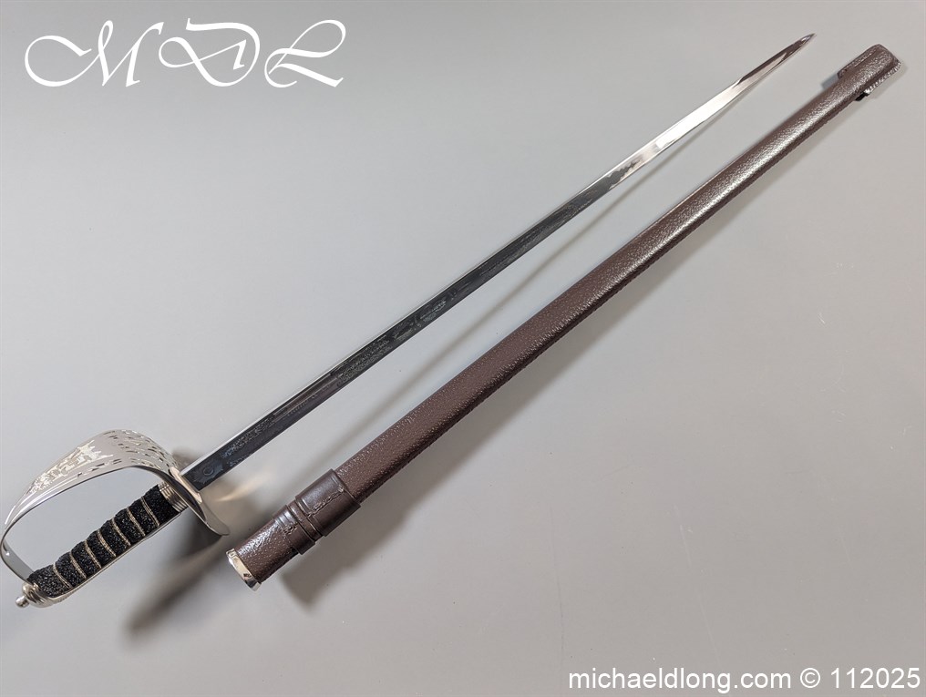 British ER 2 Royal Marines Officers Sword - Image 29