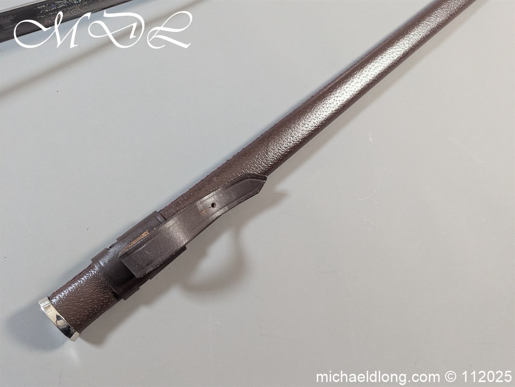 British ER 2 Royal Marines Officers Sword - Image 25