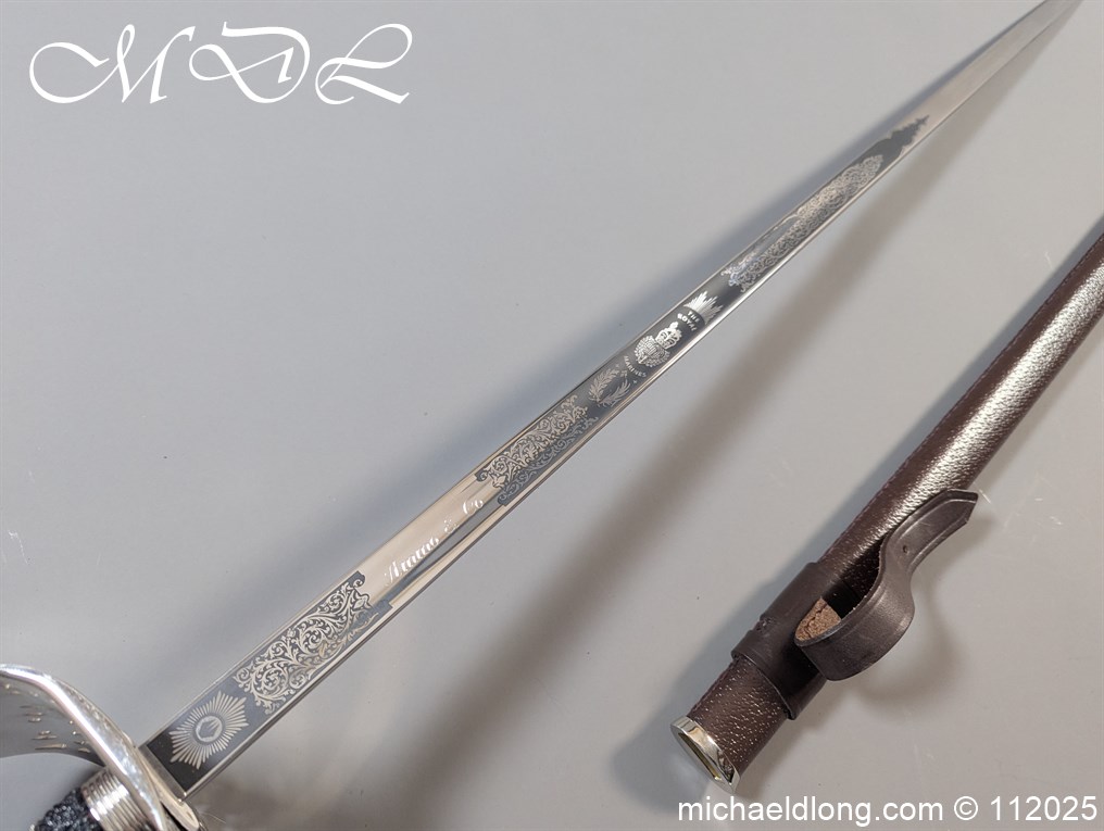 British ER 2 Royal Marines Officers Sword - Image 19
