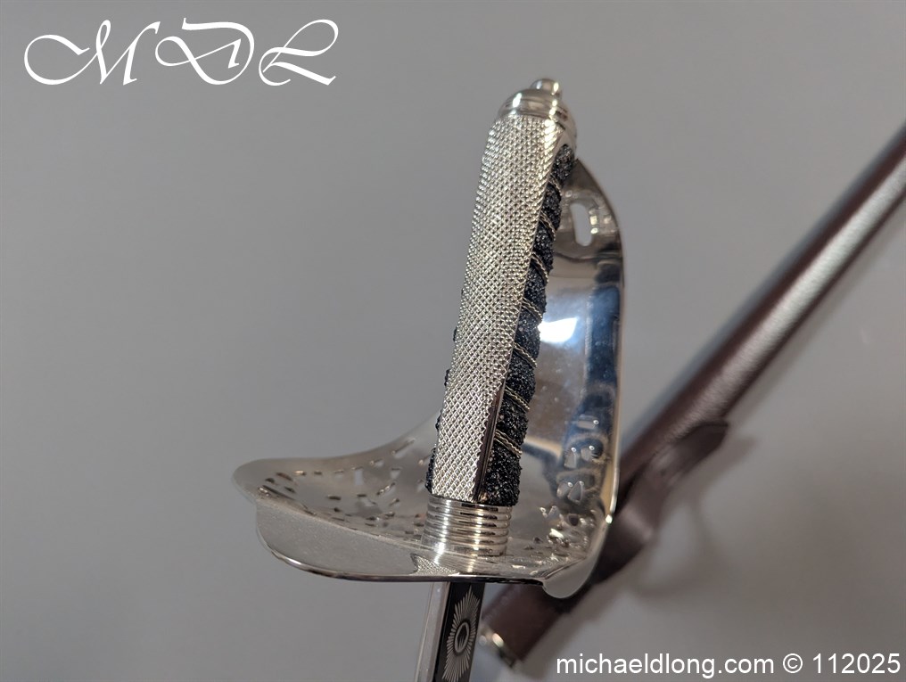 British ER 2 Royal Marines Officers Sword - Image 8