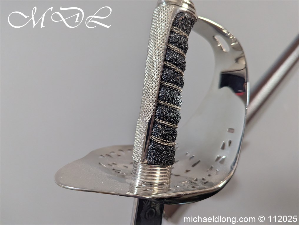 British ER 2 Royal Marines Officers Sword - Image 7