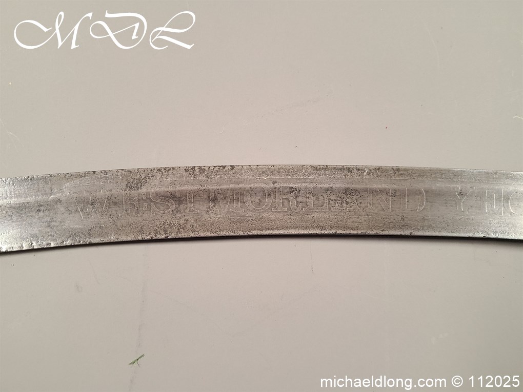 Westmoreland Yeomanry Troopers Sword - Image 17