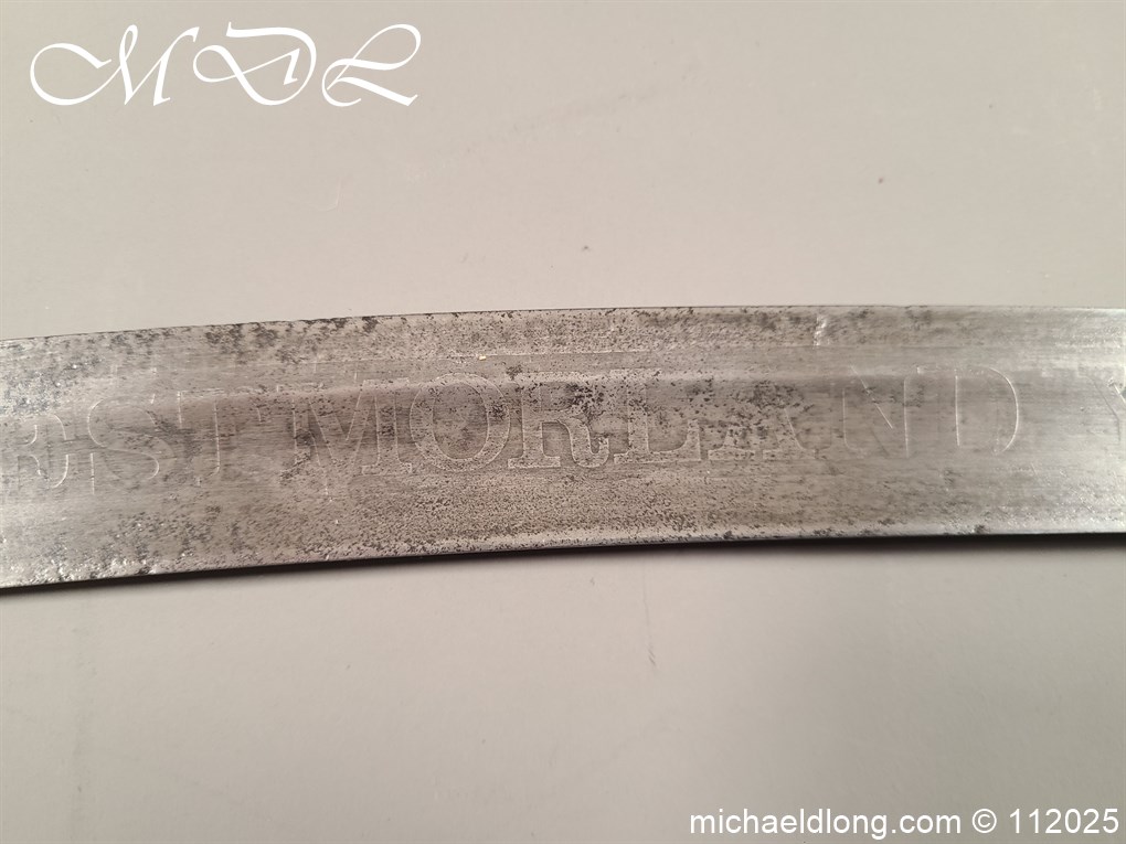 Westmoreland Yeomanry Troopers Sword - Image 15