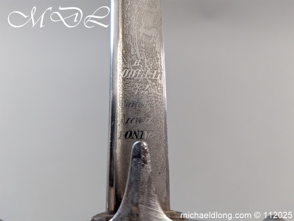 British Officers 19th Century Mameluke by B Odell London - Image 7