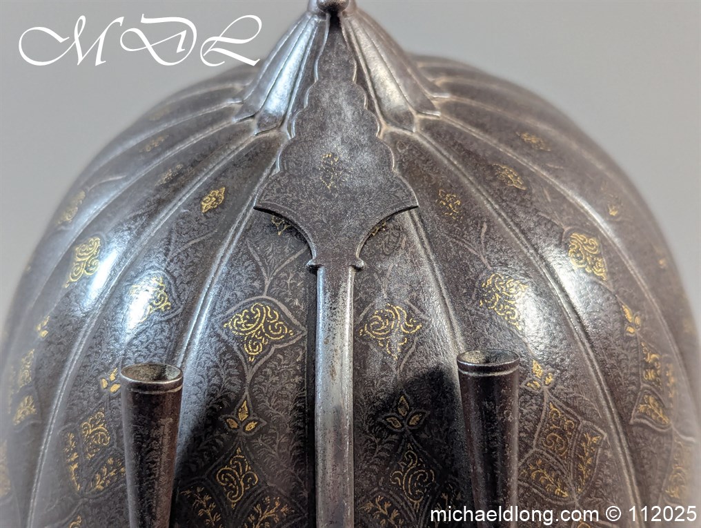 Persian Kula Khud 19th Century Helmet - Image 18