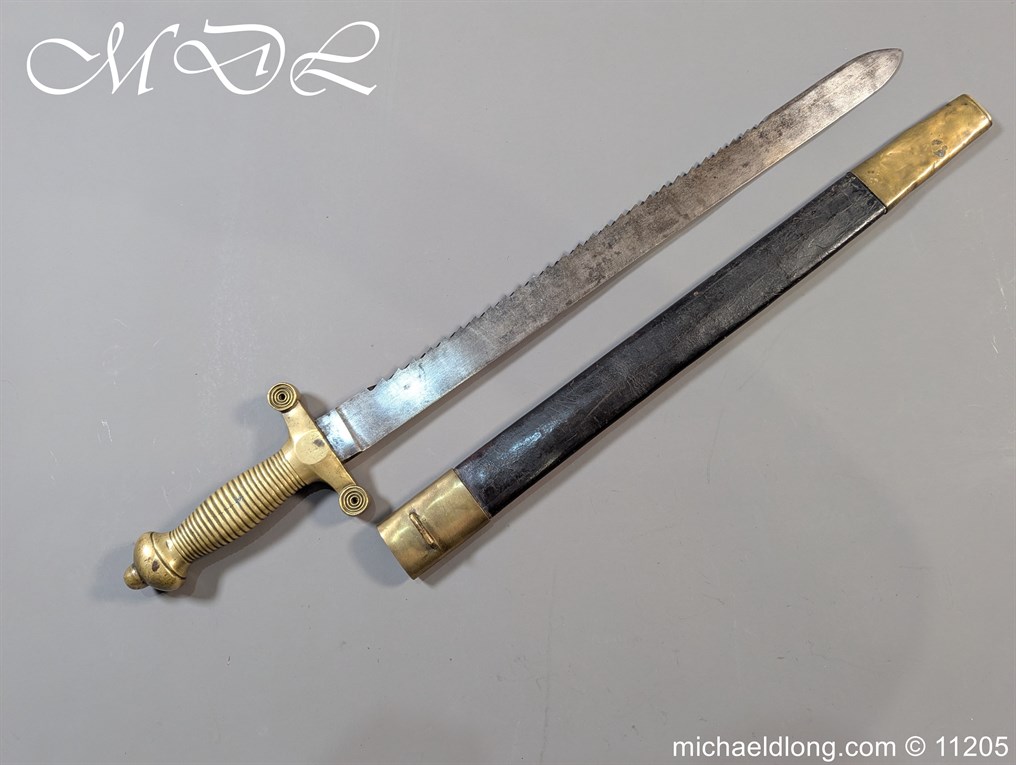 Pioneer Artillery Sawback Side Arm 19c