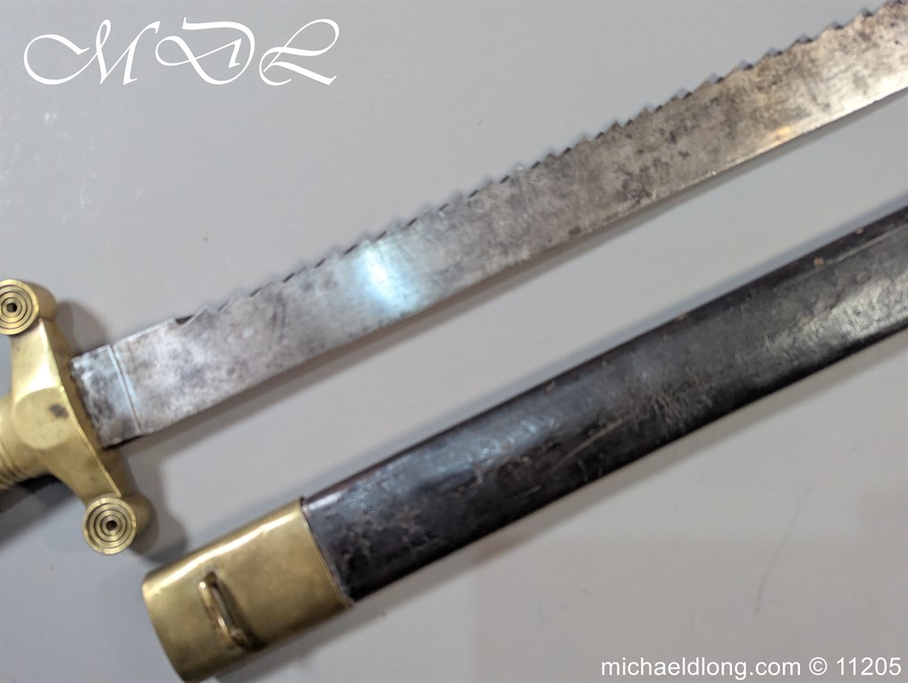 Pioneer Artillery Sawback Side Arm 19c - Image 23