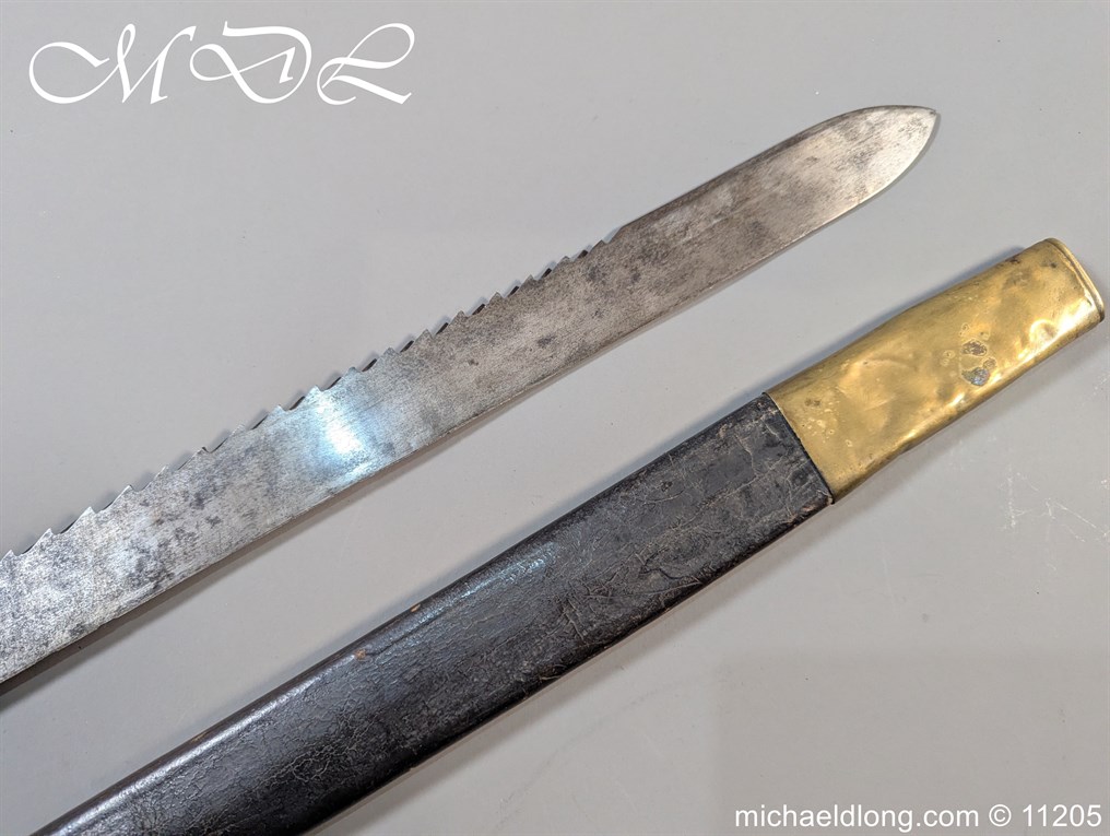 Pioneer Artillery Sawback Side Arm 19c - Image 22