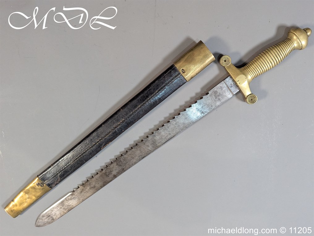 Pioneer Artillery Sawback Side Arm 19c - Image 21