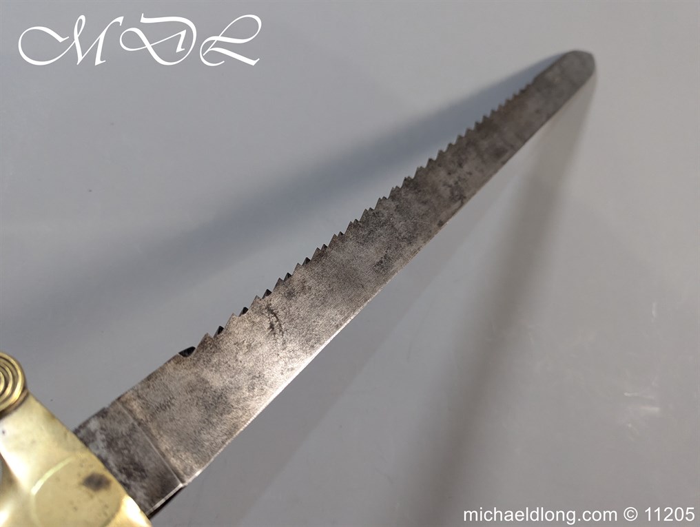 Pioneer Artillery Sawback Side Arm 19c - Image 14