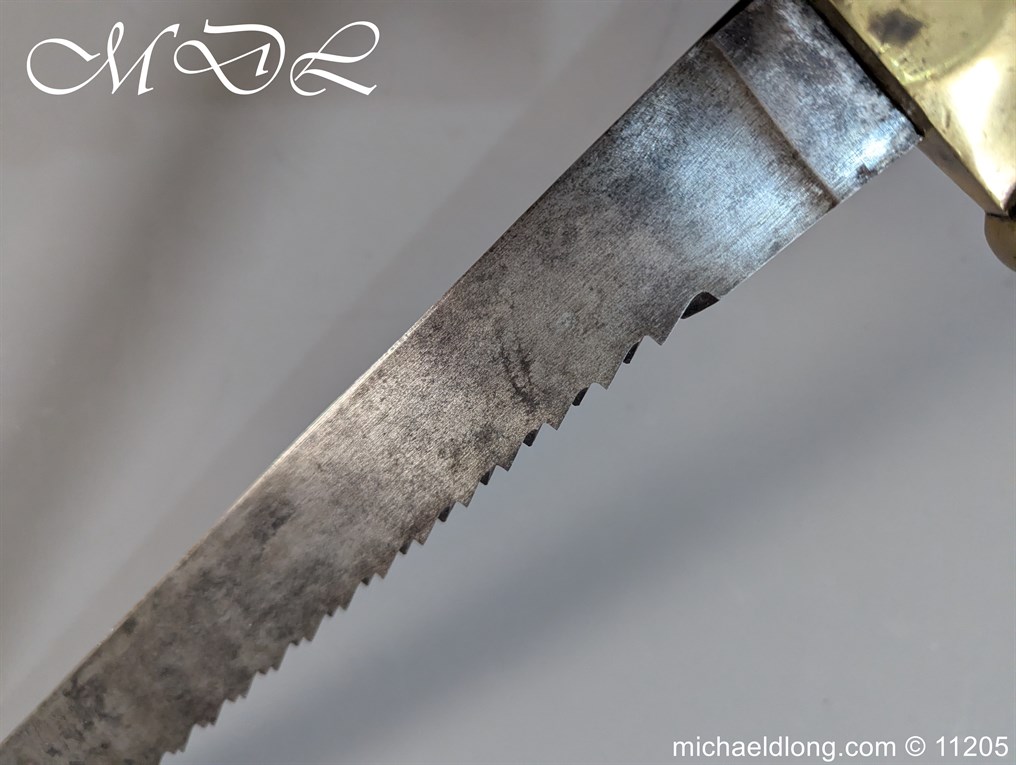 Pioneer Artillery Sawback Side Arm 19c - Image 13