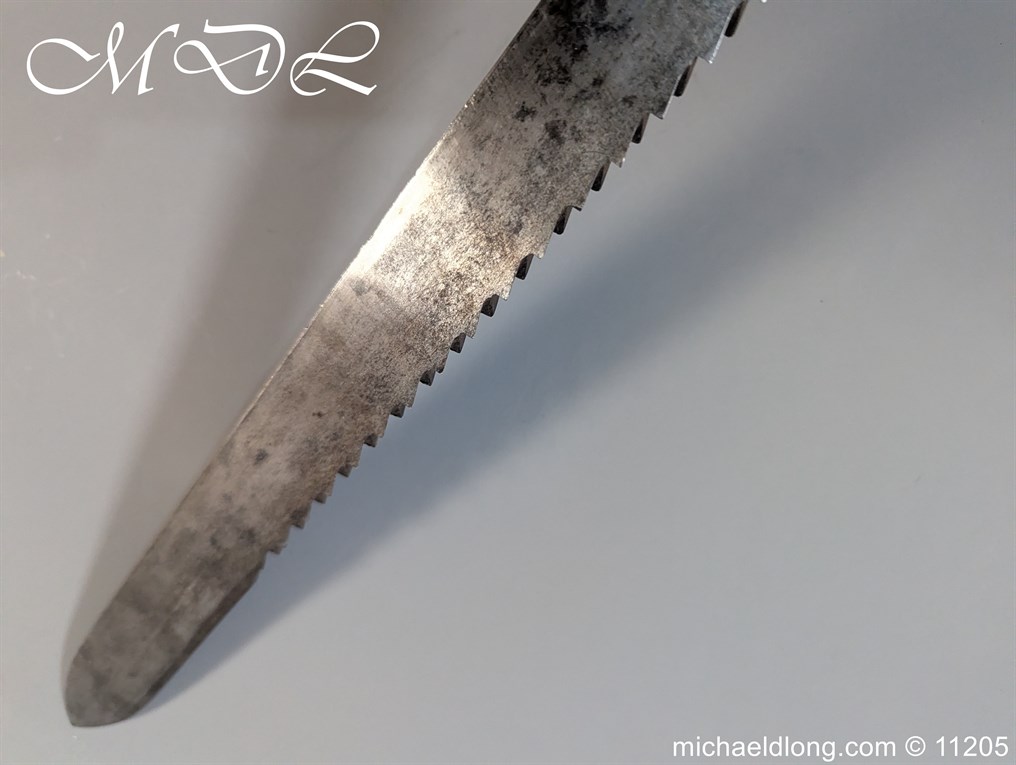 Pioneer Artillery Sawback Side Arm 19c - Image 12