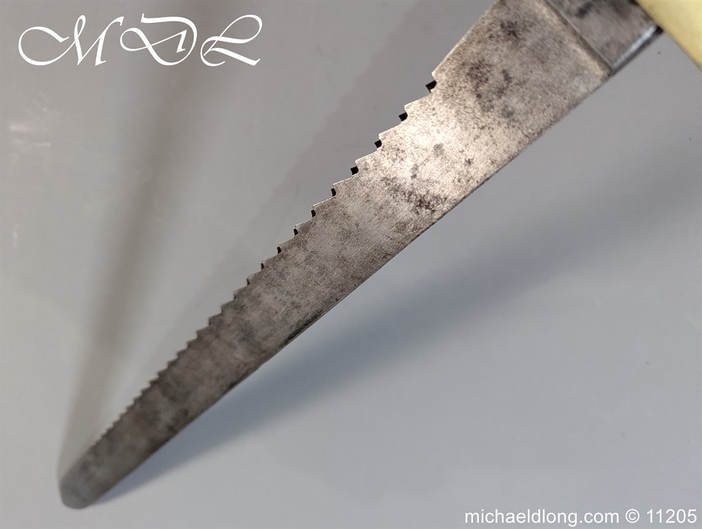 Pioneer Artillery Sawback Side Arm 19c - Image 11