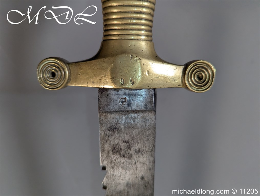 Pioneer Artillery Sawback Side Arm 19c - Image 10