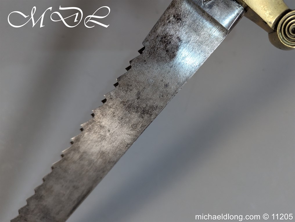 Pioneer Artillery Sawback Side Arm 19c - Image 9