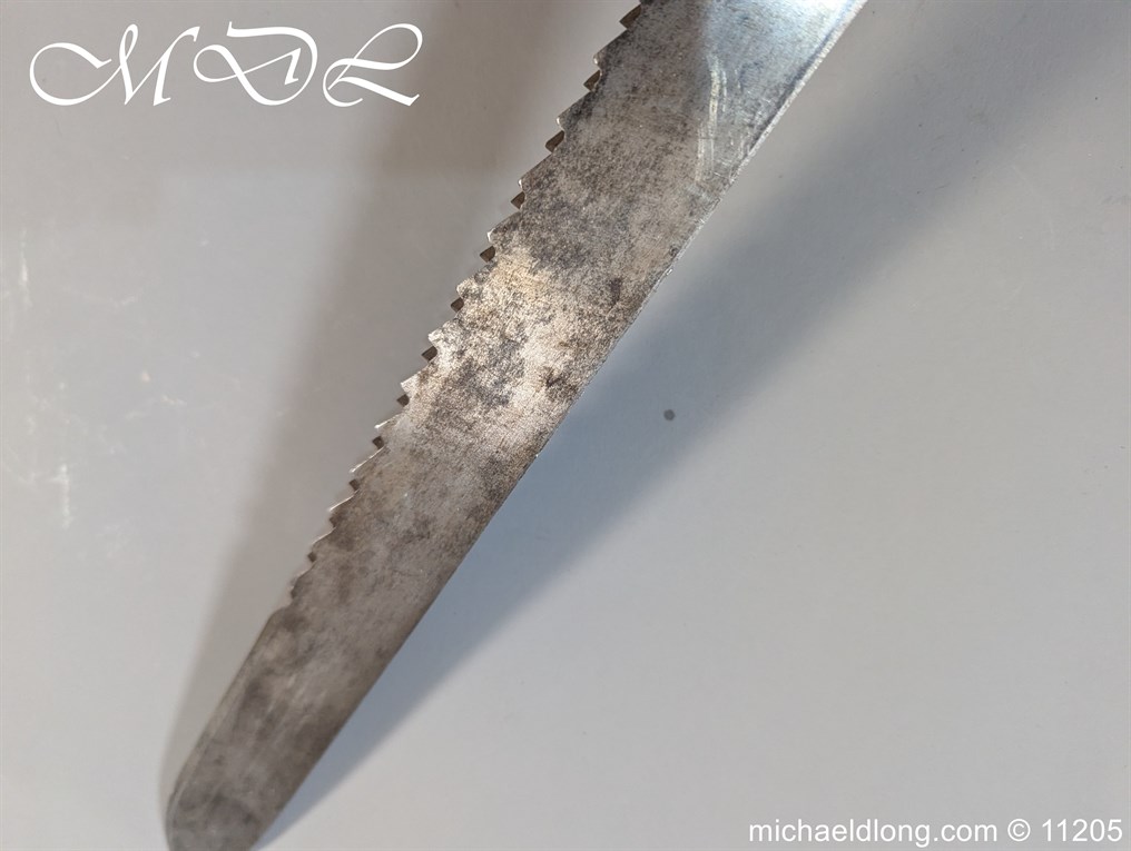 Pioneer Artillery Sawback Side Arm 19c - Image 8