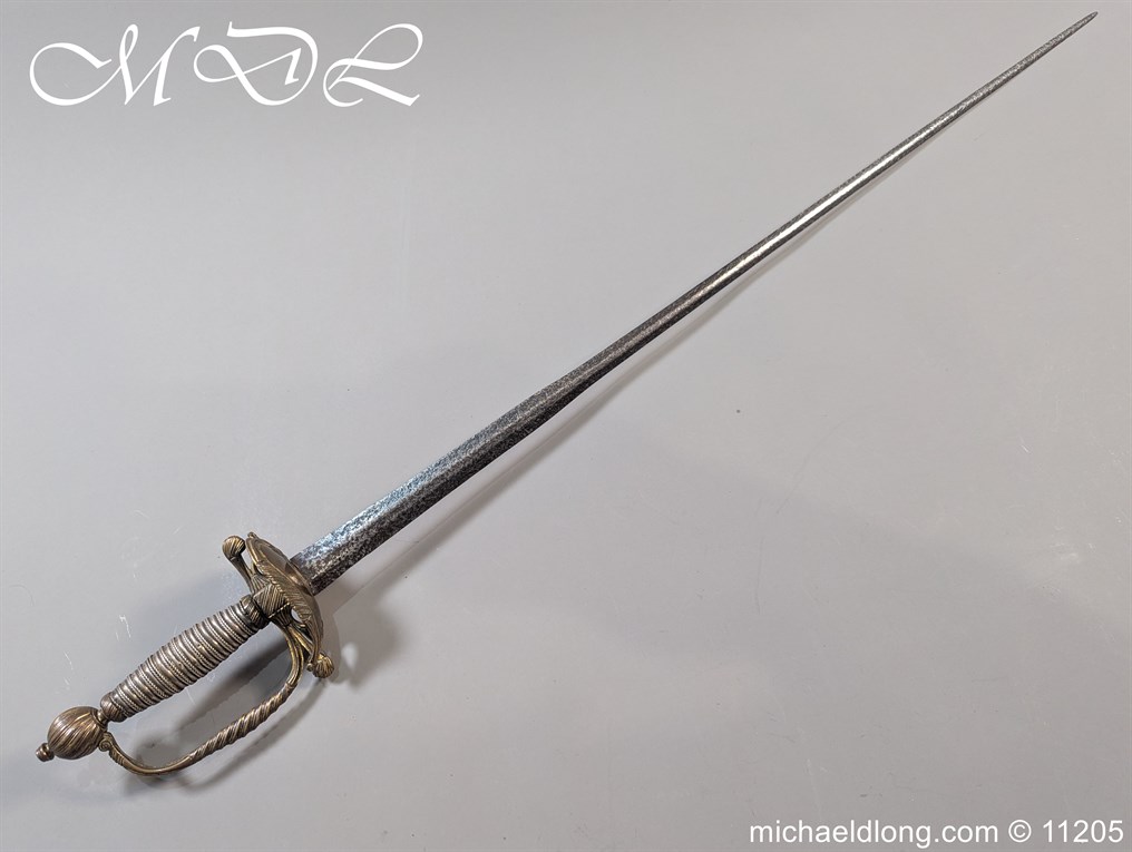 English Small Sword c 1750