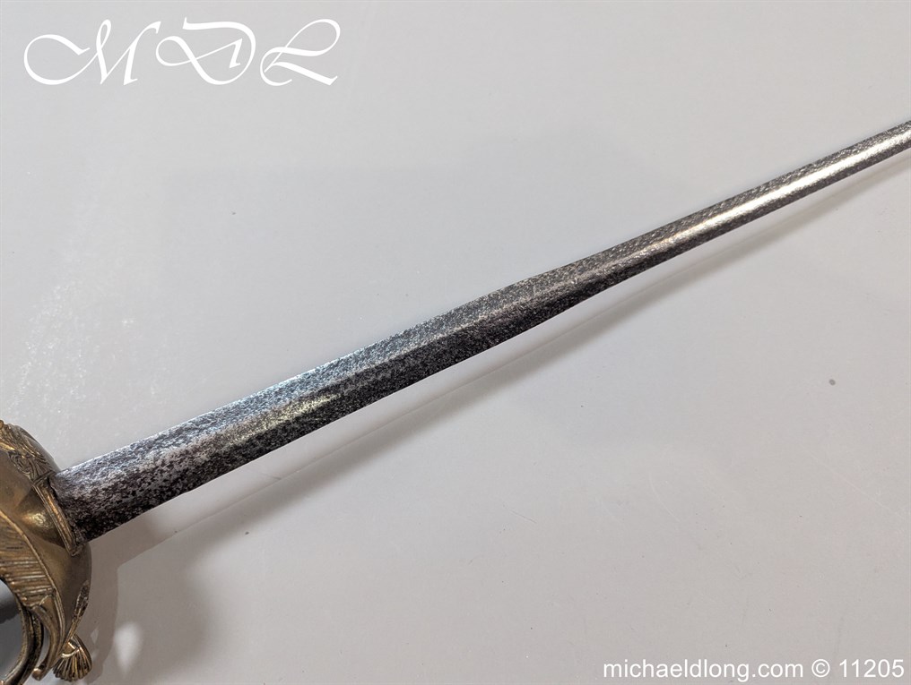 English Small Sword c 1750 - Image 24