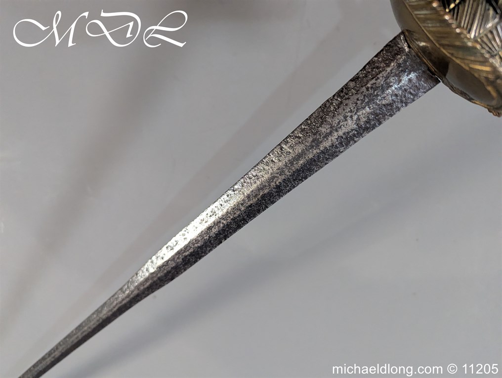 English Small Sword c 1750 - Image 17