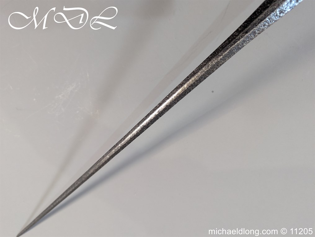 English Small Sword c 1750 - Image 16