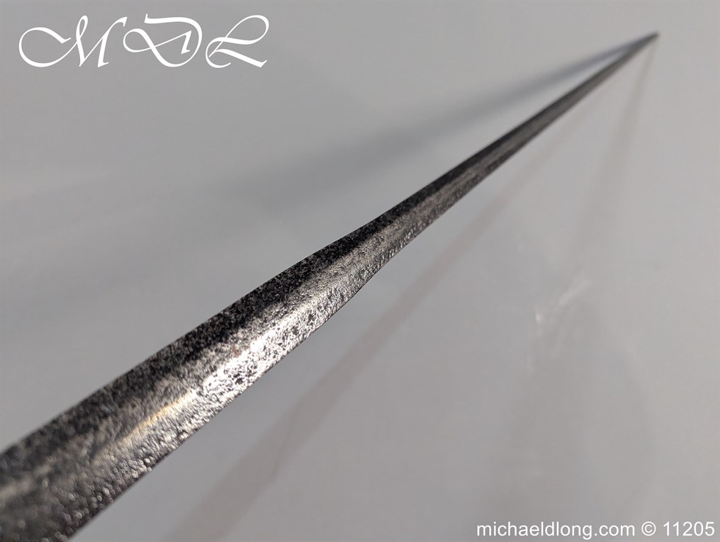 English Small Sword c 1750 - Image 14