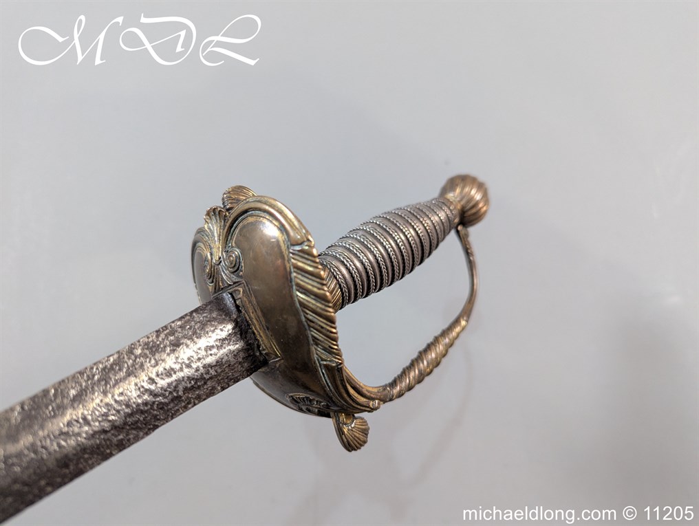 English Small Sword c 1750 - Image 9