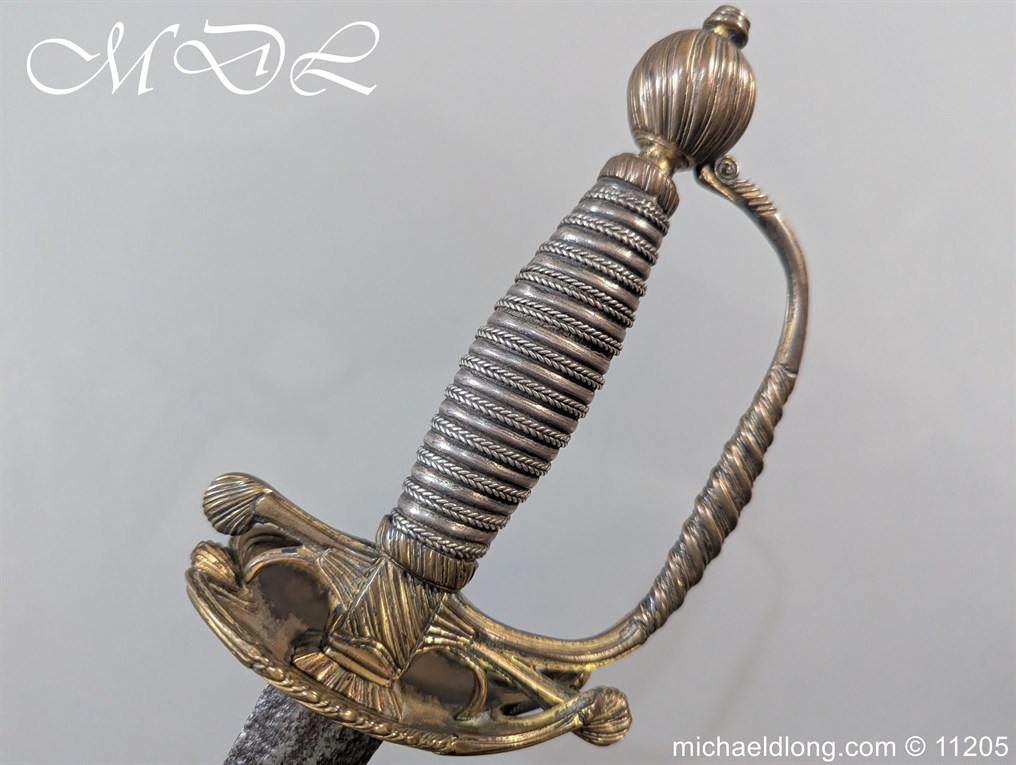 English Small Sword c 1750 - Image 8