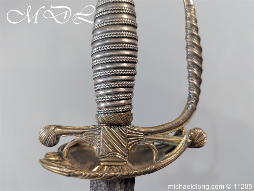 English Small Sword c 1750 - Image 5